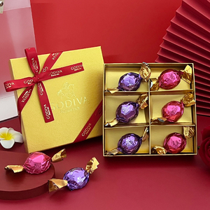 godiva歌帝梵巧克力4粒6粒结婚喜糖礼盒装回礼婚庆伴手礼节日礼物