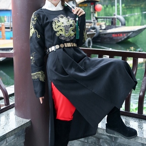 锦衣卫衣服男汉服男飞鱼服绣春刀锦衣卫衣服古风古装长衫御前侍卫