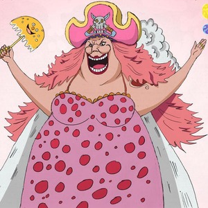 动漫cosplay假发套头发来图定做粉色cos海贼王夏洛特玲玲定制假毛