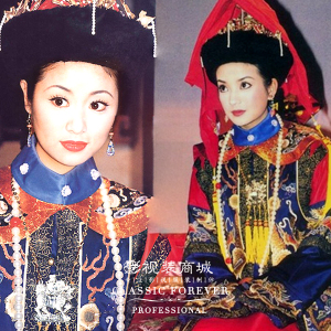 还珠格格林心如紫薇同款小燕子赵薇古装结婚礼服演出服表演服