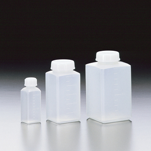pp制方形半透明塑料瓶带刻度取样瓶采样瓶样本瓶50ml100ml~1000ml