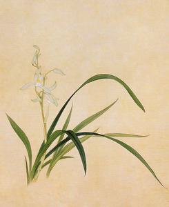 苏绣diy套件兰花兰草打印绣片简易绣图图案简单适合初学非十字绣