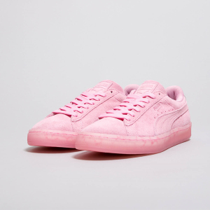 puma suede easter pack 彪马粉色绒面革果冻底女板鞋 362556-02