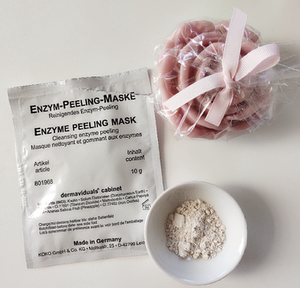 德国德美丝dms木瓜酵素面膜粉10g去黑头白头洗净白提亮