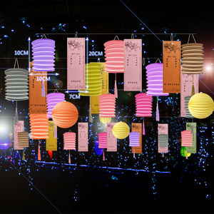 元宵节装饰灯会猜灯谜灯笼挂件博饼活动氛围布置大型商会场中国风