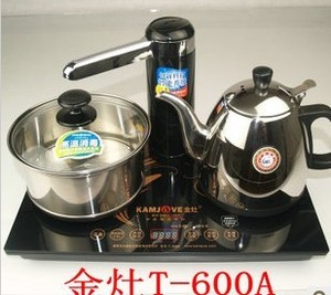 KAMJOVE/金灶 T800A感应加水器电茶水壶茶艺炉600A单壶底座消毒盖