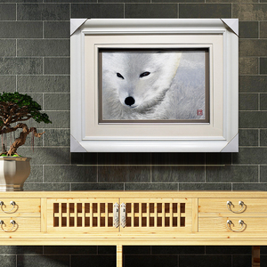 5-2丝摄影作品 苏绣 狼