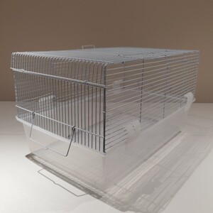 透明底盘60基础笼子金丝熊花枝鼠通风易清理好拆装非偏远地区包邮