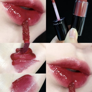 即将停产～现货 美国魅可mac106 棒棒糖唇釉 泫雅色 车厘子红