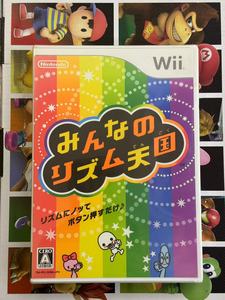 【未开封日版Wii游戏】WiiU可玩 日文 大家的节奏天国 正版 包邮