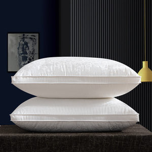 高枕头不塌陷不变形家用枕芯一对夏季五星级酒店加高加厚软枕头