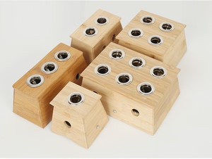 00济南同乐淘宝汉医实木艾灸盒家用随身灸木质艾灸条熏盒去湿气艾条