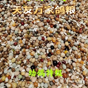 北京天友万家鸽粮(幼鸽特级)鸽子粮信赛鸽饲料50斤装江浙沪包邮