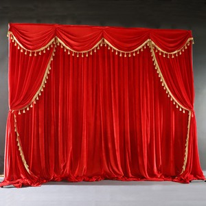 中式婚礼背景布