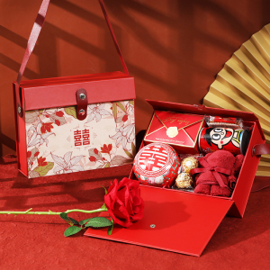 创意喜糖礼盒装成品 伴手礼伴娘结婚婚庆小礼品订婚糖果回礼礼盒