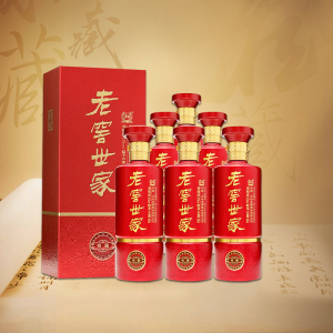 泸州老窖锦藏52度500ml*6瓶纯粮固态浓香高度白酒