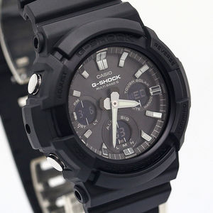 卡西欧手表 g-shock gaw-100b/g/pc/1a2/br  太阳能电波男士腕表