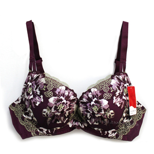 古今文胸0f203内衣 3/4薄膜杯 刺绣 可插片聚拢侧收文胸