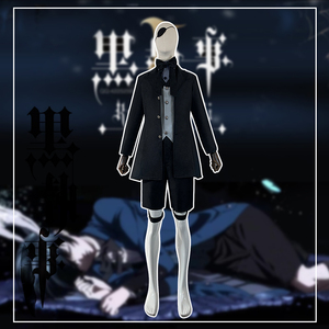 00lk点点淘宝k大点点家动漫定制黑执事cos夏尔法多姆海恩白色西装