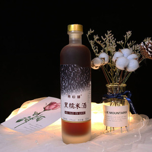 贵州黑糯米酒农家自酿苗家米酒粮食酒装颜值酒低度甜酒酒酿见风倒