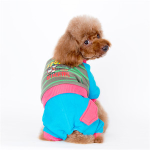 狗狗衣服 泰迪衣服春秋衣服 比熊贵宾衣服 幼犬四脚运动装