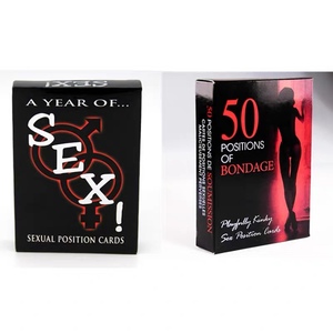 英文版热销卧室命令SEX! 50 POSITIONS成人情侣游戏性爱卡牌玩具
