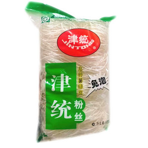 天津津统粉丝马铃薯绿豆粉丝400g土豆粉免泡粉条凉拌火锅麻辣烫