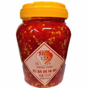 湖南特产坛坛乡精制剁辣椒坛坛香鱼头剁椒酱农家风味辣椒酱香辣酱