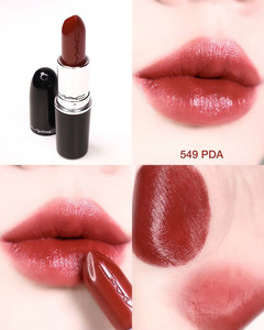 mac 全新滋润唇膏lustreglass口红pda/hug me/spice it up