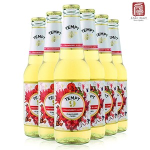坦普特诱惑（TEMPT）丹麦品牌西打酒诱惑7号接骨木味车厘子草莓味