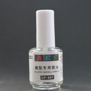 小号手拼装模型abs专用胶水 op-997塑料强力胶 防水快干胶 流缝胶
