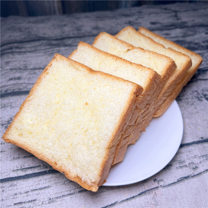 南京传统美食 爸爸糖吐司 北海道牛奶吐司 方块面包手作奶香早餐
