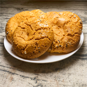 南京传统美食 广莲申椒盐桃酥 中式手工糕点宫廷酥饼特色老式饼干