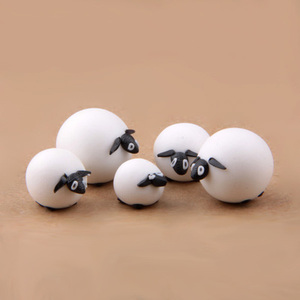 绵羊一家 软陶摆件 zakka创意摆件工艺摆件 公仔 mini