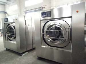 发廊专业理发毛巾洗衣机全自动工业滚桶洗汗蒸服大型医疗机械50kg