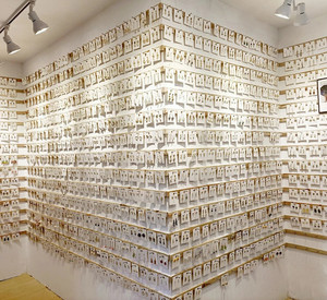 网红饰品店收纳架挂墙首饰展示架实木耳环耳钉项链手链耳坠架子
