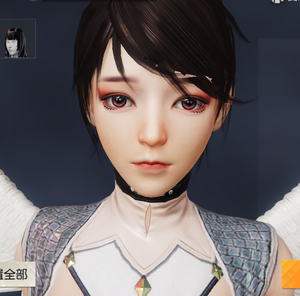 荒野行动捏脸数据女