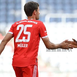 拜仁球衣22/23主场25号穆勒萨内马内基米希正品拜仁慕尼黑足球服