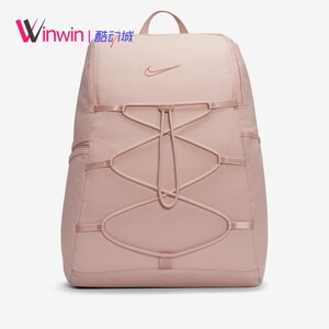 nike 耐克女子户外运动休闲大容量抽绳抗水双肩背包书包 cv0067