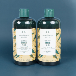 英国TheBodyShop/美体小铺生生姜头皮护理洗发露洗发水400ml