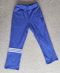 秋冬现货北京朝外小学生男女校服裤子裤腿三道杠校裤 纯棉校服裤