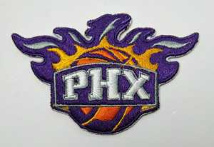 nba菲尼克斯太阳队徽sun篮球刺绣补丁贴电脑绣花布贴背胶logo臂章
