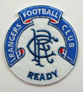 欧冠苏超豪门格拉斯哥流浪者队徽刺绣补丁贴电脑绣花布贴背胶臂章