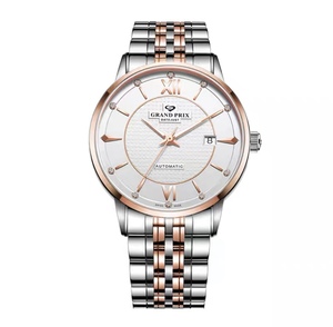 瑞士格林进口全自动机械手表男女镶钻镂空情侣手表情侣款99080g/l