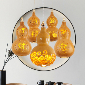 葫芦灯手工雕刻