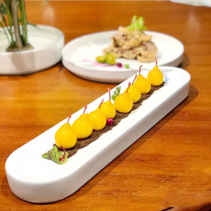 特色意境菜餐具个性创意寿司面包分子料理融合菜凉菜摆盘艺术盘子