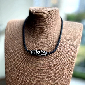 天珠锁骨链短款