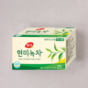 韩国进口东西玄米糙米绿茶袋装泡茶冲饮品37.5g独立小包装下午茶
