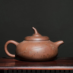 古董古玩收藏包老茶壶明代名家金沙寺僧款全手工宜兴朱泥老紫砂壶