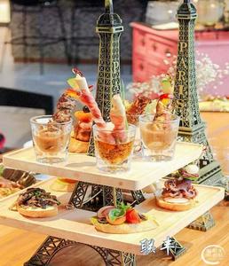 法式下午茶架自助餐展示点心架架冷餐茶歇摆件水果盘糖果架糕点架
